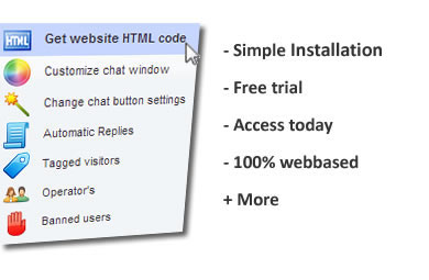 live chat features