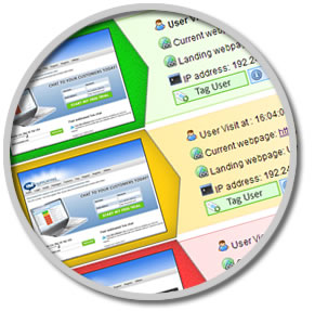 Live chat software realtime monitor