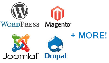 Available on Wordpress, Joomla, Megento and more