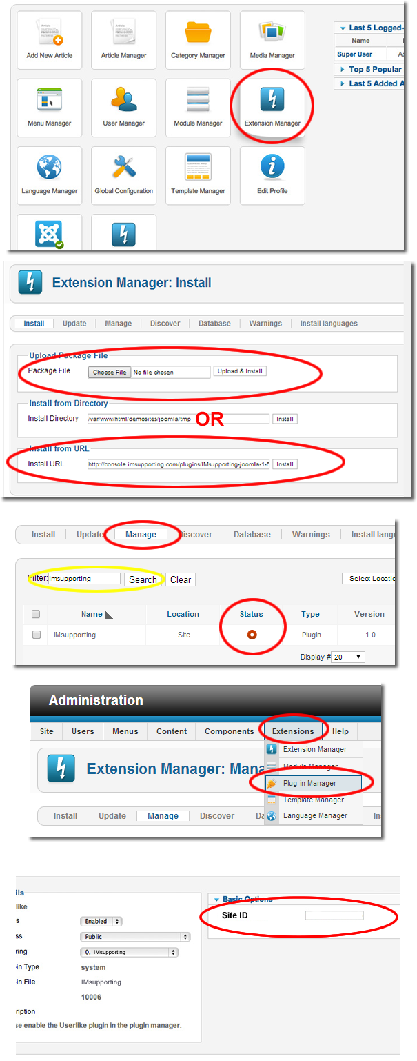 joomla-live-chat extension